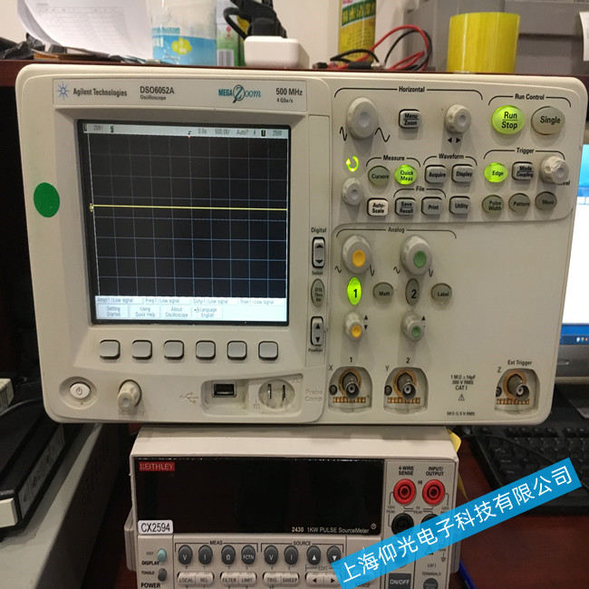 江蘇安捷倫示波器維修D(zhuǎn)SO-6052A不開機(jī)面板燈故障
